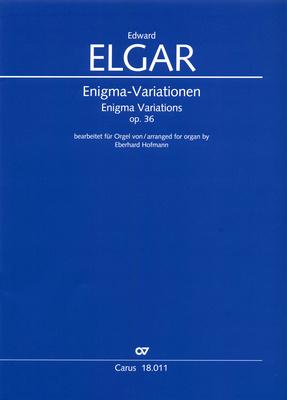 Carus Verlag Elgar Enigma-Variationen Orgel