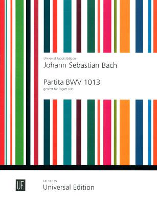 Universal Edition Bach Partita BWV 1013 Fagott