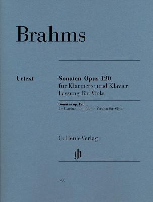 Henle Verlag Brahms 2 Sonaten op.120 Viola