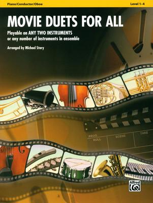 Alfred Music Publishing Movie Duets For All Oboe