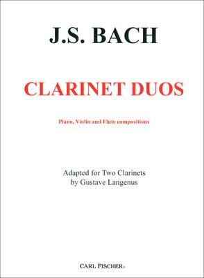Carl Fischer Bach Clarinet Duos
