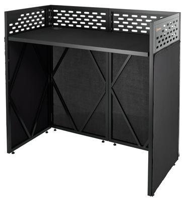 Roadworx DJ Table ALU Black