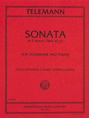 International Music Company Telemann Sonate TWV 41:f1