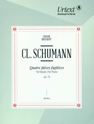 Breitkopf & Härtel Clara Schumann Quatre Pieces