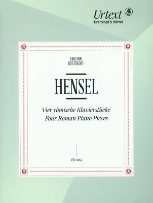 Breitkopf & Härtel Hensel Römische Klavierstücke
