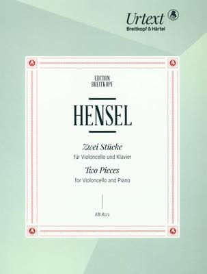 Breitkopf & Härtel Hensel Zwei Stücke Cello