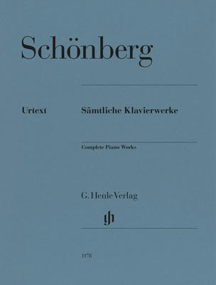 Henle Verlag Schönberg Sämtliche Klavier