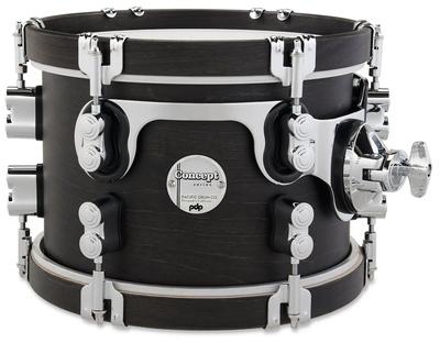 DW PDP 10"x07"" CC Tom Ebony"