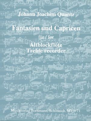 Johannes Bornmann Quantz Fantasien und Capricen