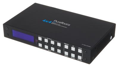 PureTools PT-MA-HD44M 4x4 4K HDMI Matrix