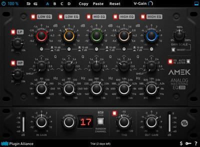 Plugin Alliance Amek EQ 200