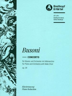Breitkopf & Härtel Busoni Piano Concerto op. 39
