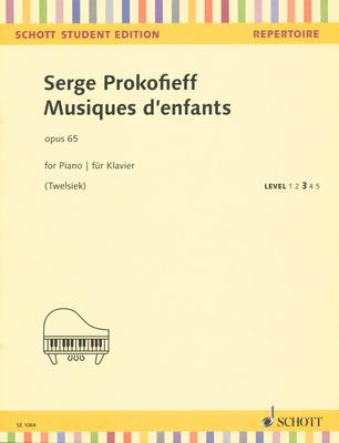 Schott Prokofjew Musique d'enfants