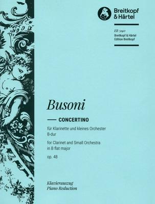 Breitkopf & Härtel Busoni Concertino Clarinet