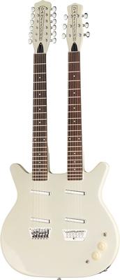 Danelectro Doubleneck 612 White