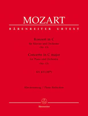 Bärenreiter Mozart Klavierkonzert KV 415