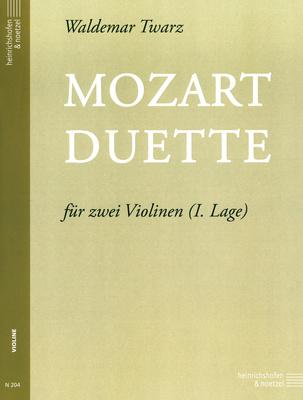 Heinrichshofen Verlag Mozart Duette Violin