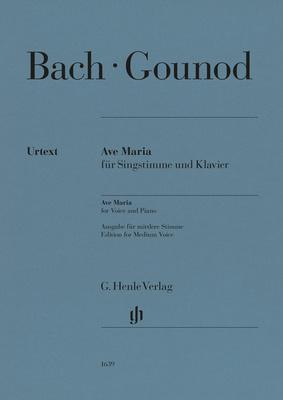 Henle Verlag Bach/Gounod Ave Maria mittel