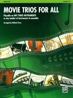 Alfred Music Publishing Movie Trios For All Horn