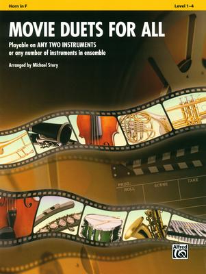 Alfred Music Publishing Movie Duets For All Horn