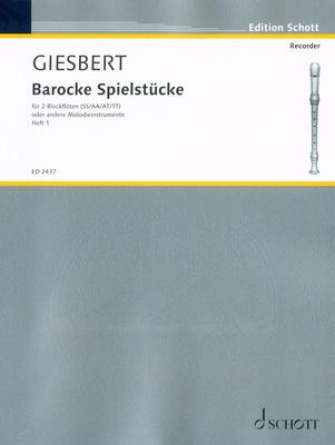 Schott Barocke Spielstücke 1