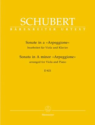Bärenreiter Schubert Sonate D 821 Viola