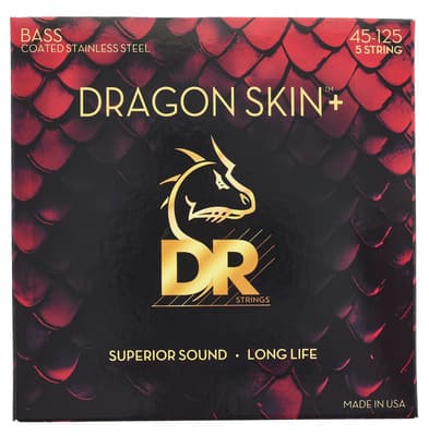 DR Strings Dragon Skin+ DBS5-45 Coated
