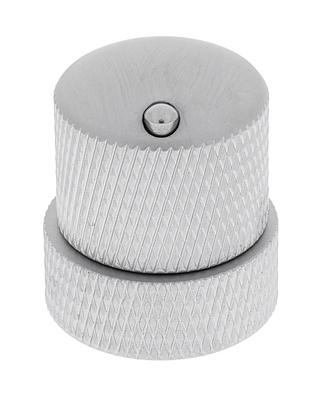 Warwick Stacked Dome Knob CI Sat Chrom