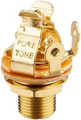 Pure Tone Mono Output Jack Gold