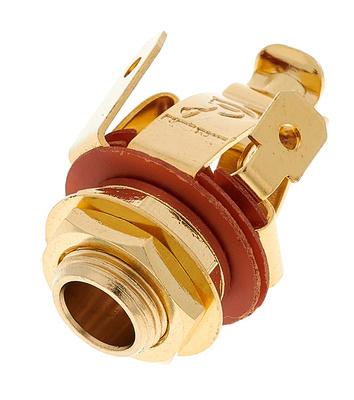 Pure Tone Stereo Output Jack Gold