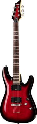 Schecter Demon-6 Crimson Red Burst