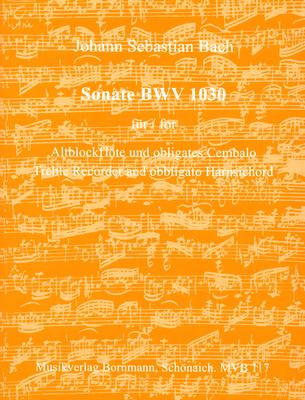 Johannes Bornmann Bach Sonate BWV 1030