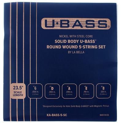 Kala Roundwound U-Bass 5 Strings