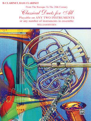 Alfred Music Publishing Classical Duets for All Clarin