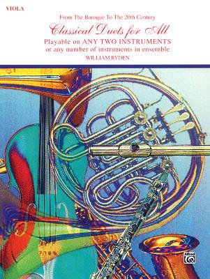 Alfred Music Publishing Classical Duets for All Viola