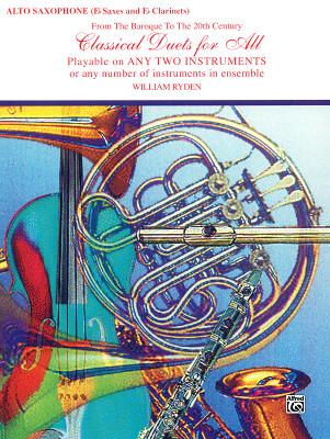 Alfred Music Publishing Classical Duets for All A-Sax