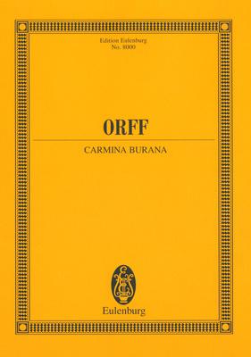 Edition Eulenburg Orff Carmina Burana
