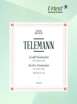 Breitkopf & Härtel Telemann Zwölf Fantasien