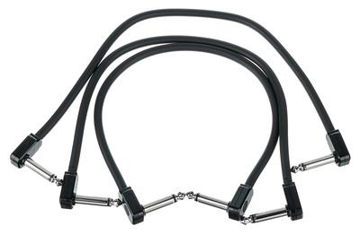 Ernie Ball Flex Patch Cable 12" black set"