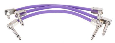 Ernie Ball Flex Patch Cable 6" purple set"