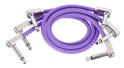 Ernie Ball Flex Patch Cable 12" prpl set"