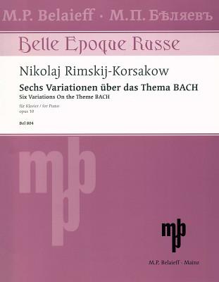 M.P. Belaieff Musikverlag Rimski-Korsakow Variationen