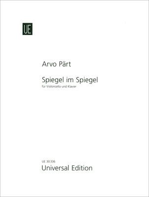 Universal Edition Pärt Spiegel im Spiegel Cello