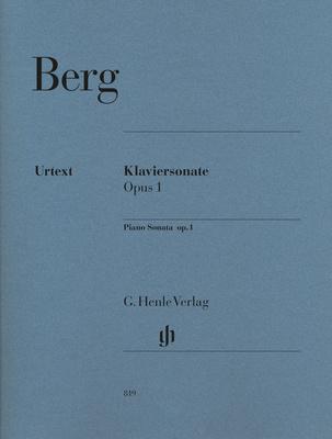 Henle Verlag Berg Klaviersonate op. 1