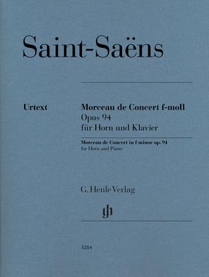 Henle Verlag Saint-Saëns Morceau Concert