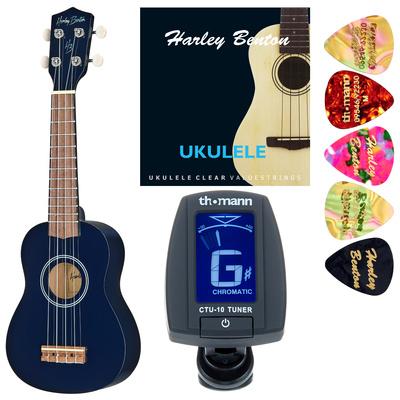 Harley Benton UK-12 Soprano Ukulele B Bundle