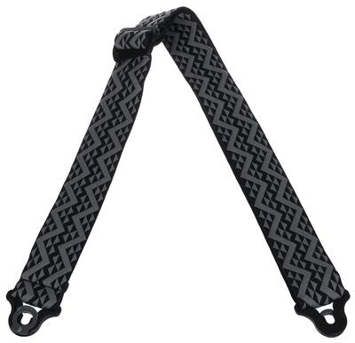 Daddario Auto Lock Strap BK Geometc Pad