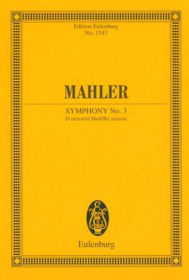 Edition Eulenburg Mahler Sinfonie Nr. 3 d-moll