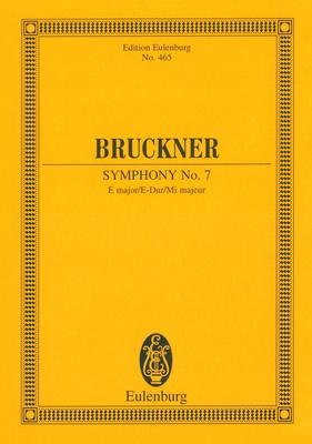 Edition Eulenburg Bruckner Sinfonie Nr. 7 E-Dur