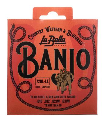 La Bella Tenor Banjo Silk & Steel Light